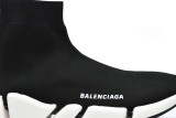 Ba***ci*ga Speed 2.0 Sneaker Black White  B33