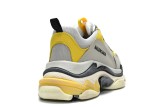 Ba***ci*ga Triple S Grey Yellow  524037 W0E1 9000