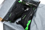 Ba***ci*ga Triple S Black Green  544355 W09ON 1045