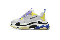 Ba***ci*ga Triple S Black Grey Blue  524039 W09OH 8081