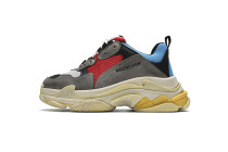 Ba***ci*ga Triple S Blue Red   533883 W09O2 4365