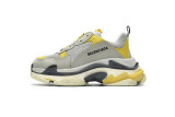 Ba***ci*ga Triple S Grey Yellow  524037 W0E1 9000