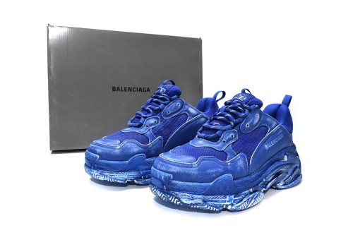 Ba***ci*ga Triple S Blue  536737 W3CN3 4900