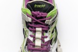 Ba***ci*ga Track 2 Sneaker White Green Pink   568615 W2GN3 9199