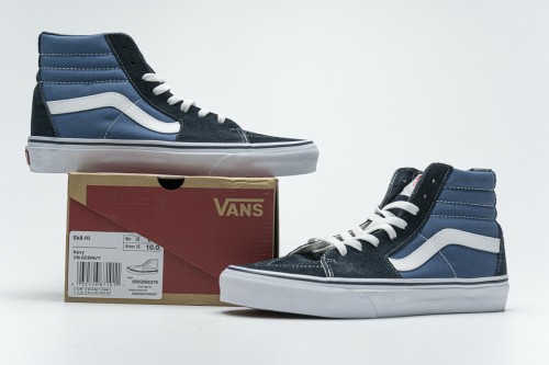 NVY VANS SK8-Hi Navy   VN-0D5I