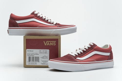 VANS Old Skool Brick Red   VN-0VOKDIC