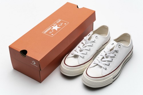 Converse Chuck 70 OX White Garnet Egret  162065C