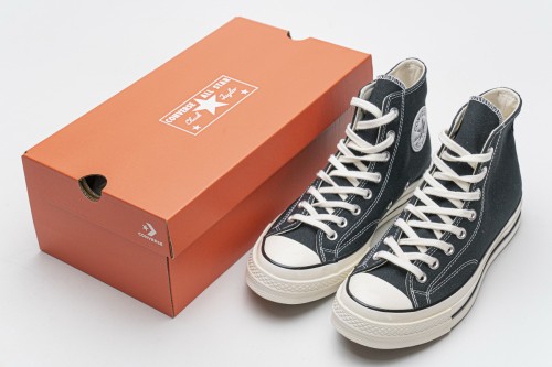 Converse Chuck 70 HI Black Egret  162050C