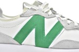 New Balance 327 White Green   WS327LG