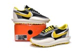 Sacai x Nike LDWaffle Black and Bright Citron  DJ4877-001