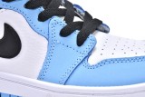 KID shoes Air Jordan 1 Mid PS University Blue 555088-134