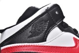KID shoes Air Jordan 1 Mid PS Black Gym Red  705303-020