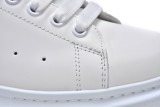 Alexander McQueen Sneaker White Black  553680-43DS