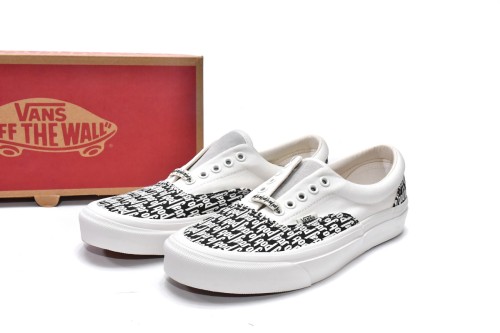 Fear Of God x Vans Era 95 DX White Black FOG  VN0A3MQ5PZP1