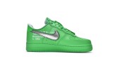 OFF White X Air Force 1 Low Green  DX1419-300