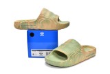 adidas originals Adilette 22 Slides Magic Lime Desert Sand  GY1597