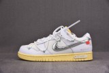 M Batch  OFF WHITE x Nike Dunk SB Low The 50 NO.1   DM1602-127