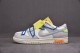 M Batch OFF WHITE x Nike Dunk SB Low The 50 NO.10  DM1602-112