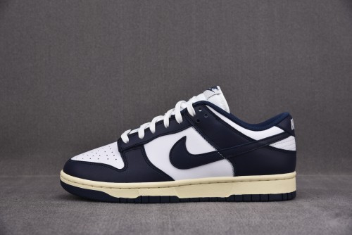 M Batch  Dunk Low“Midnight Navy and White” 1503-115