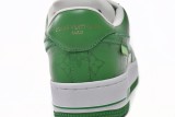 7108-6 Louis Vuitton x Nike Air Force 1 White Green