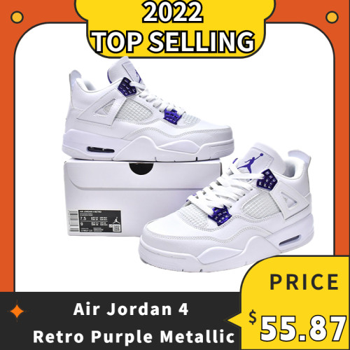 Air Jordan 4 Retro Purple Metallic CT8527-115