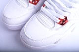 Air Jordan 4 White University Red CT8527-112
