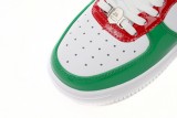 A Bathing Ape Bape Sta Low Red, white, and Green 1180-191-004