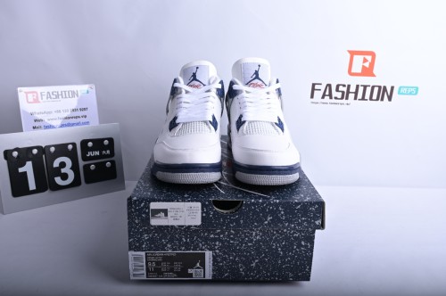 Jordan 4 Retro White Midnight Navy DH6927-140