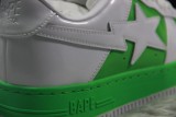 A Bathing Ape Bape Sta  white light green