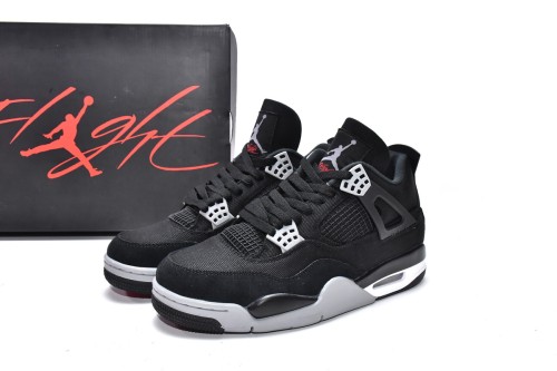 Air Jordan 4 Retro Black Canvas  DH7138-006