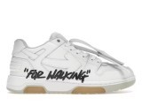 OFF-WHITE Out Of Office OOO Low Tops For Walking White Black OMIA189C99LEA0020110