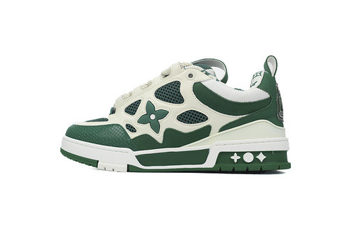 L*IS V*N Skate Sneaker Green White 1AC520