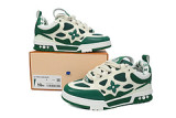 L*IS V*N Skate Sneaker Green White 1AC520