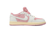 Travis Scott x Air Jordan 1 Low OG White Pink DM7866-600