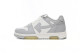 OFF-WHITE Out Of Office OOO Low Tops Grey White OMIA189S22LEA0010109