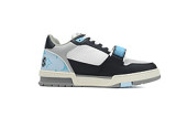 LO**S VU**TON LV Trainer Blue Grey Black  1AC510