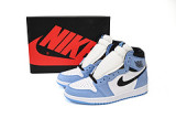 Jordan 1 High Zoom Air CMFT 2 Phantom University Blue (Women's) DV1305-004