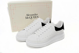 Alexander McQueen Black Velvet Oversized White Black 553680WHGP59061