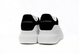 Alexander McQueen Black Velvet Oversized White Black 553680WHGP59061