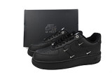 Nike Air Force 1 Low Black Silver Mini Swoosh HQ1180-001