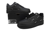 Nike Air Force 1 Low Black Silver Mini Swoosh HQ1180-001