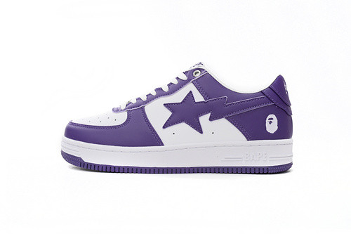 A Bathing Ape Bape Sta Low White Purple 1170 0191 007