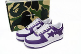 A Bathing Ape Bape Sta Low White Purple 1170 0191 007