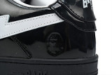 A Bathing Ape Bape Sta #2 Black Patent  1K30-191-302-BLK/1K30-291-302-BLK/001FWK301302M_BLK