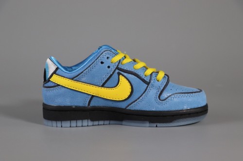 KID shoes The Powerpuff Girls x Nike SB Dunk Low “Bubbles” FZ8320-400