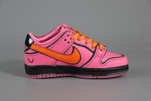 KID shoes The Powerpuff Girls x Nike SB Dunk Low “Blossom” FD2631-600