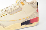 J Balvin x Air Jordan 3 White Blue Red FN0344-901