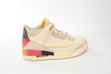 J Balvin x Air Jordan 3 White Blue Red FN0344-901