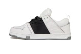 Va*no Garavani Open Skate Calfskin/Fabric White Black Grey  1Y2S0F89YPB6TV