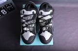 Lanvin Curb Sneaker Black Grey FM-SKRK11-REFL-P2210